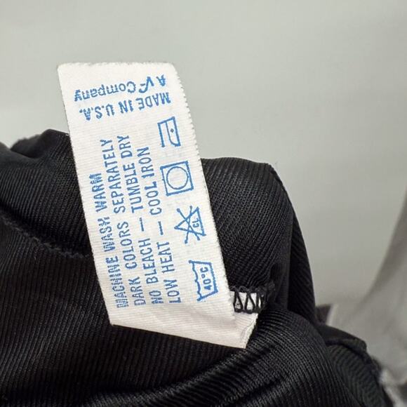 Vanity Fair Vintage Black Lace Trim Midi Slip Dress - Picture 5 of 6